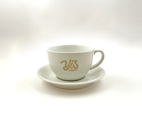 Cappuccino Cup & Saucer - Vj Coffee